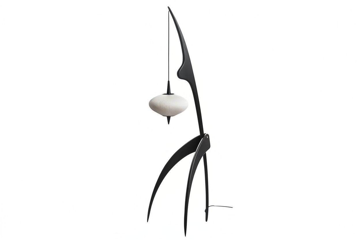 Wood Floor Lamp | Handcrafted | Modern Design | Mantis for Living Room Bedroom Casalolalights Luxury Lamps for Interior