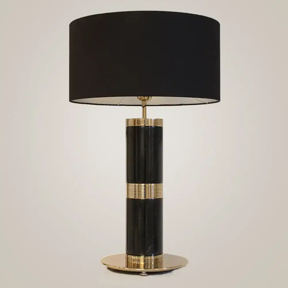 Marble & Brass Table Lamp | Timeless Designer Accent - Sparta - Lamps
