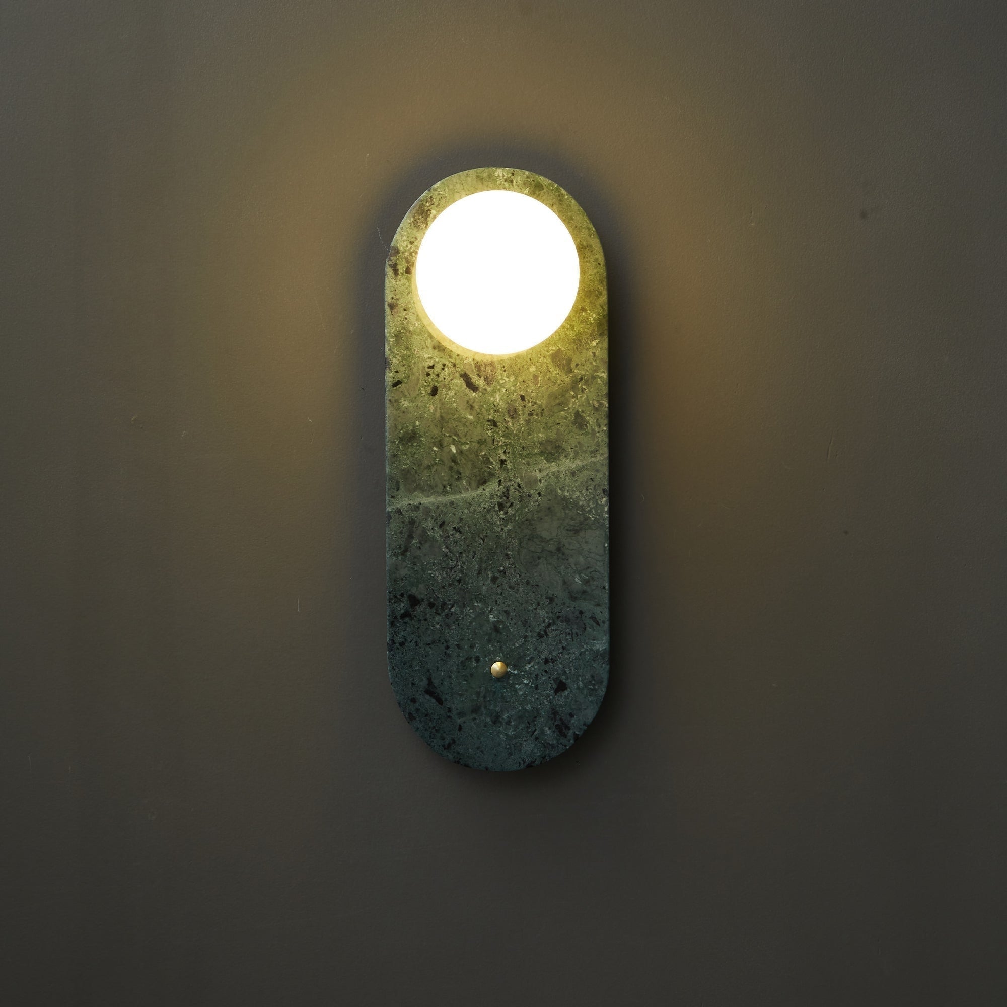 Marble Wall Light Fixtures Green White Luxury Interior Home Decor - Sconces