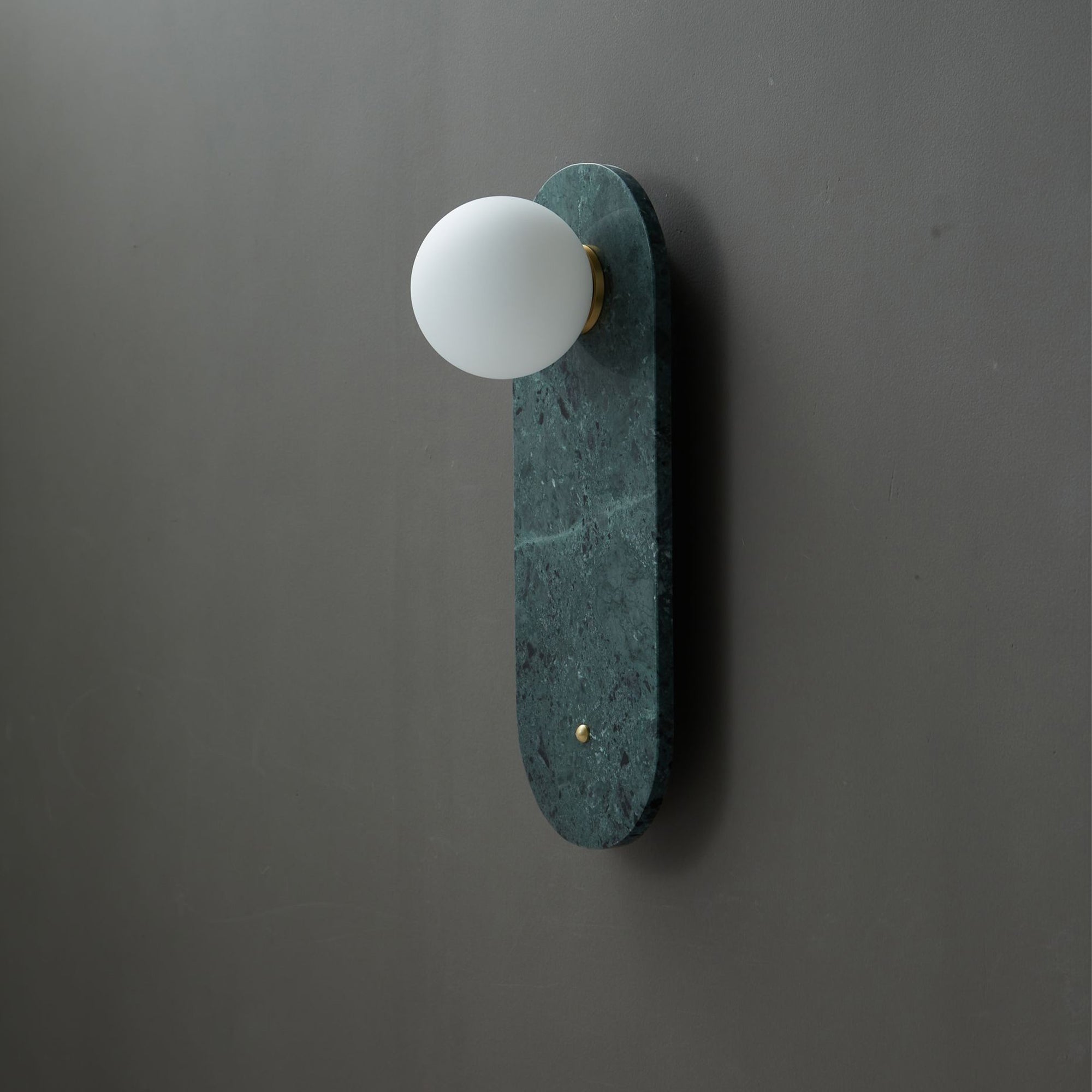 Marble Wall Light Fixtures Green White Luxury Interior Home Decor - Sconces