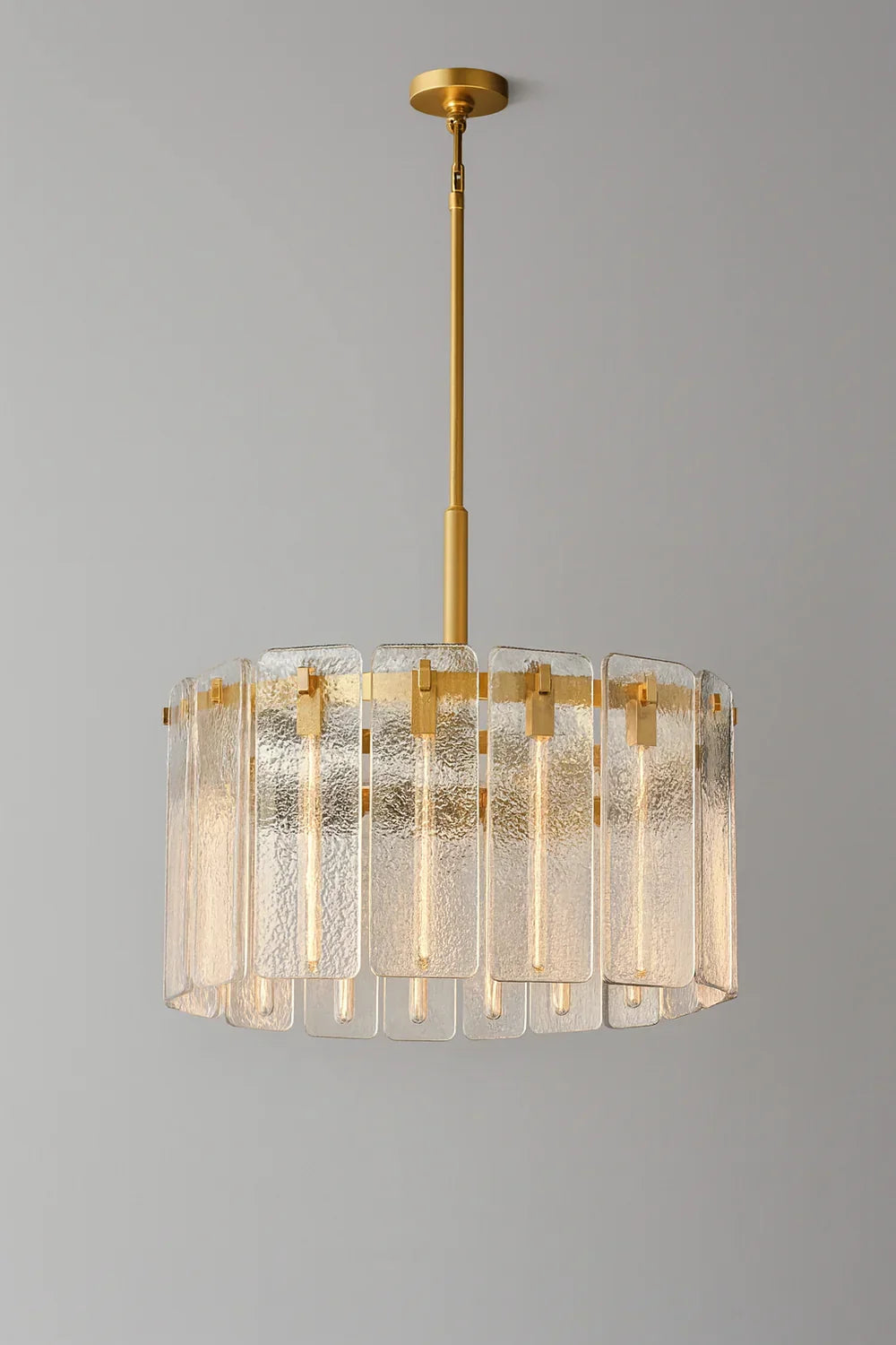 Cast Glass Ring Chandelier for Dining Room | 92cm 122cm 152cm Solid Copper Contemporary Casalolalights Luxury Lamps