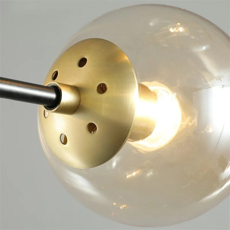 Modern Luxe Chandelier | 4/6/8 Lights Glass Ceiling Lamps for Living Room Dining | Casalola Casalolalights Luxury Lamps