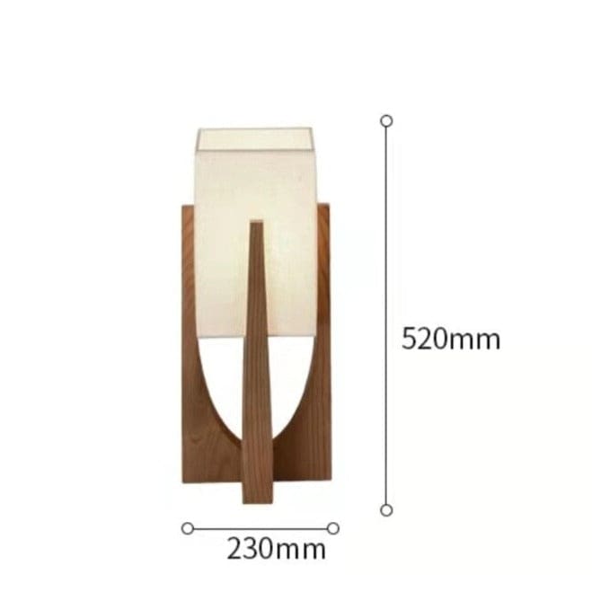 Unique Floor Lamps - Handmade in Wood and Fabric - Japanese Design