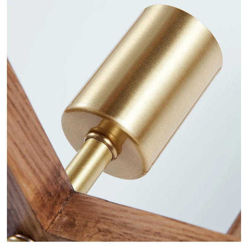 Mid Century Table Lamp | Japanese Light | Rustic | Wood Floor | Casalola