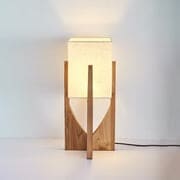 Mid Century Table Lamp | Japanese Light | Rustic | Wood Floor | Casalola - Lamps