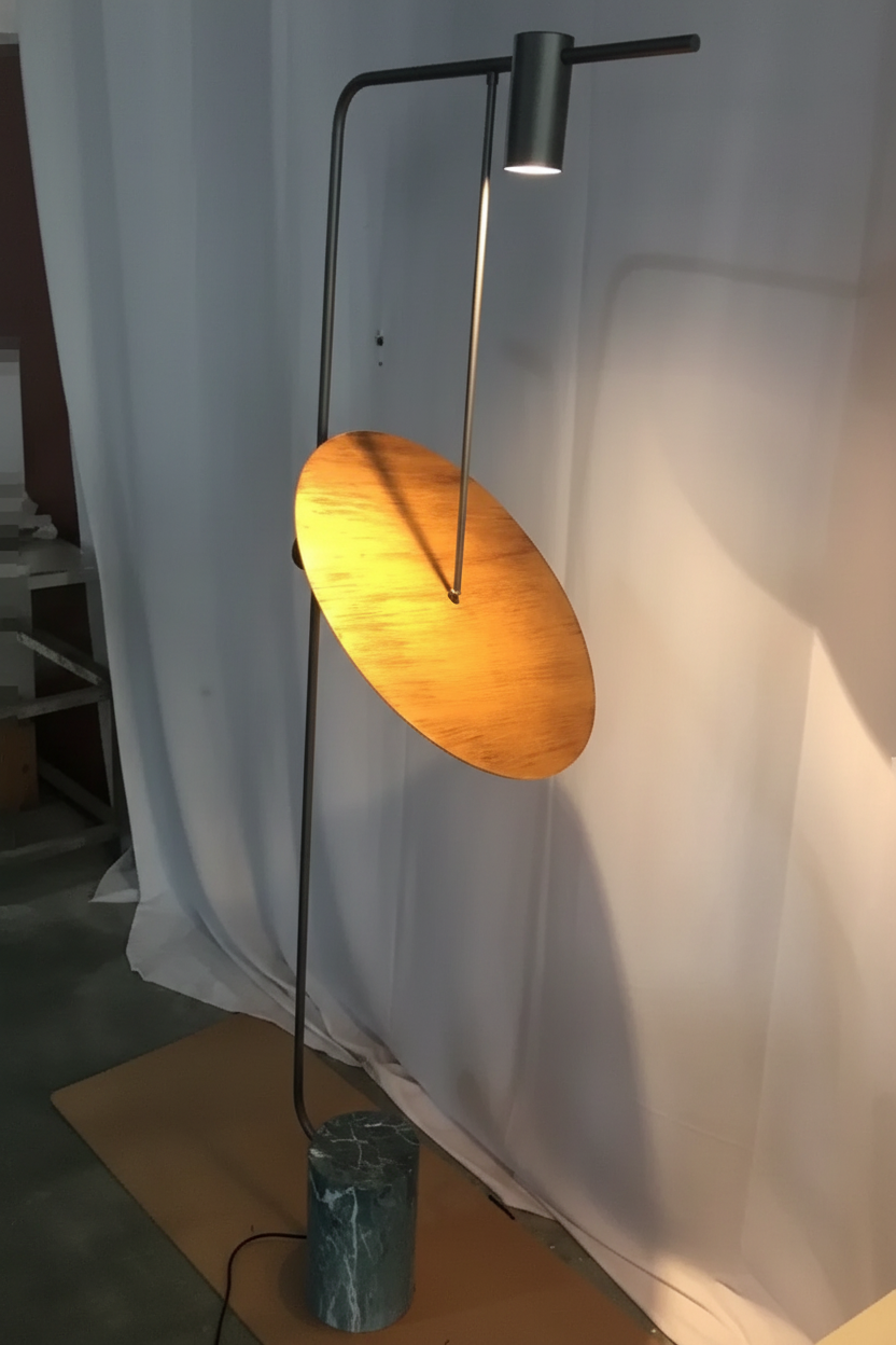 Mid-modern Marble Floor Lamp for Living Room Bedroom Casalolalights Luxury Lamps for Interior Designers