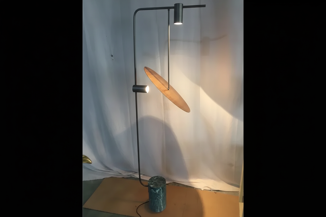 Mid-modern Marble Floor Lamp for Living Room Bedroom Casalolalights Luxury Lamps for Interior Designers