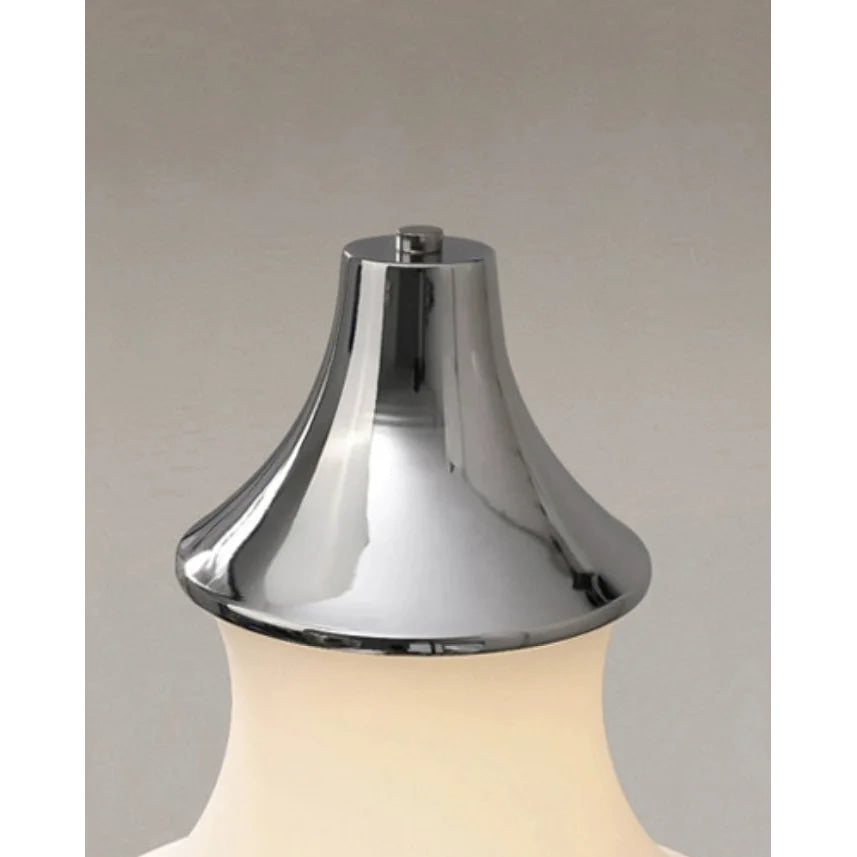 Modern Minimalism Table Lamp in Fabric and Iron for Living Room or Bedroom