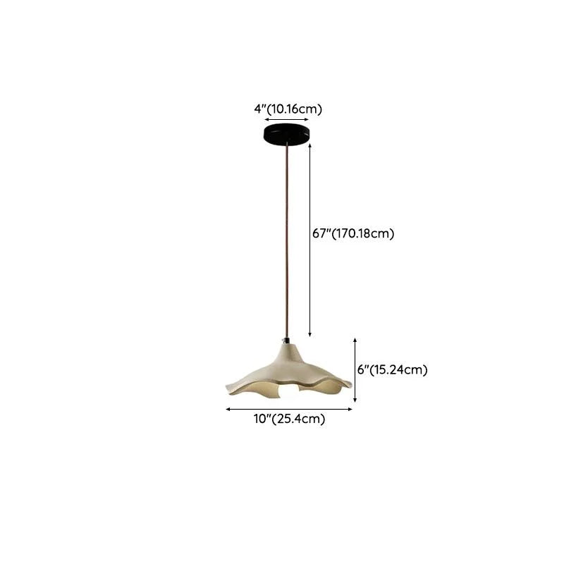 Minimalist Resin Pendant Light 25cm | Organic Textured Hanging Lamp Dining Room Kitchen & Living Casalolalights Luxury