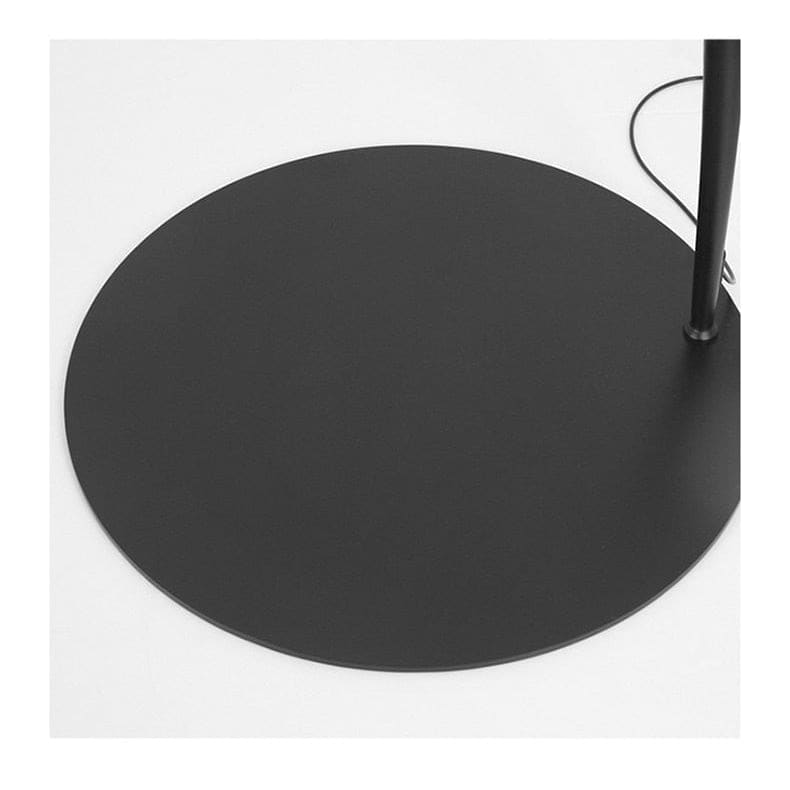 Modern Arc Floor Lamp with Golden Ring Led Lampshade | Metal 200cm Aluminum Shade - Lamps