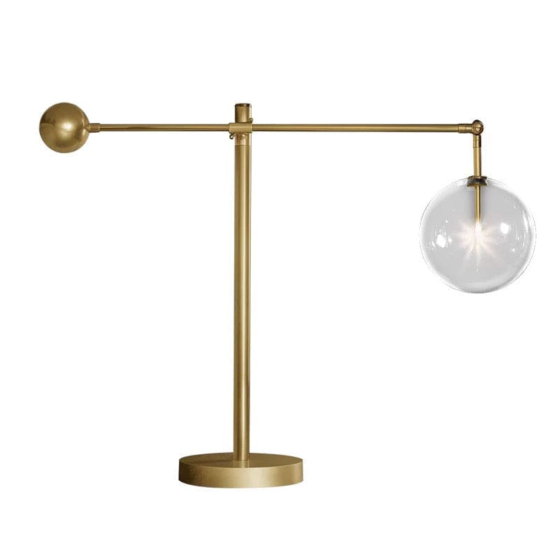 Brass and Glass Table Lamps for Living Room| Gold Finish | Casalola Lights