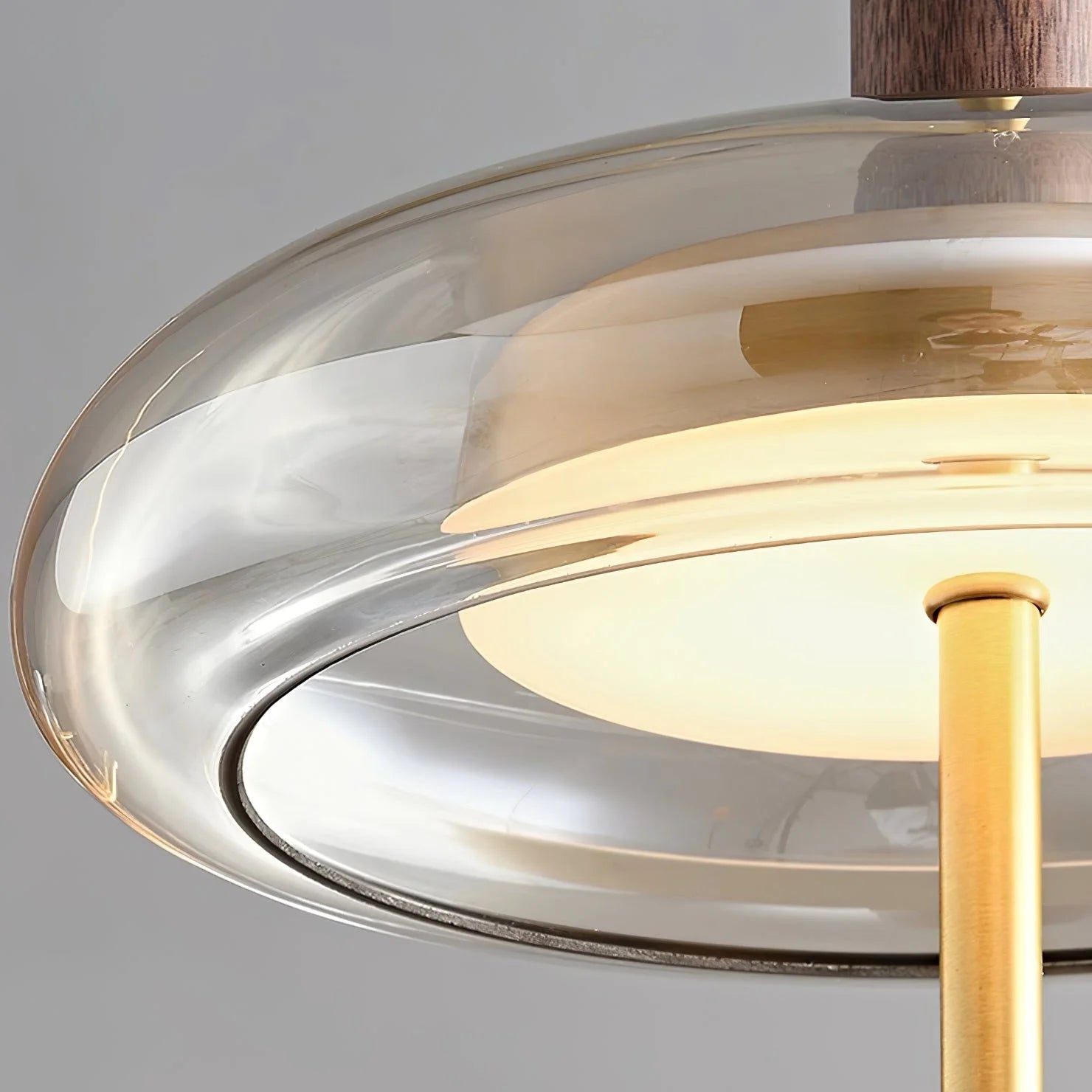 Modern Brass Glass Table Lamps for Bedroom Living Room | Casalola Lights