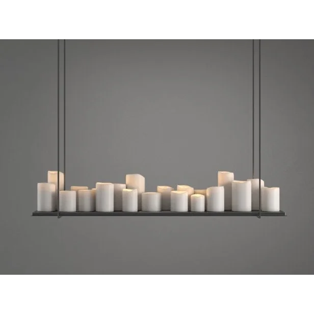 Frosted Glass Cluster Chandelier | Custom Dimmable Candle for Dining Room or Foyer Casalolalights Luxury Lamps Interior