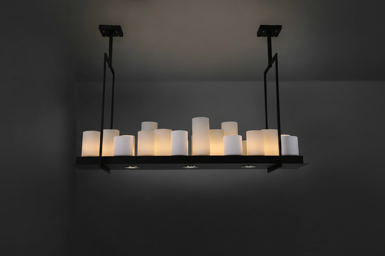 MODERN CANDLE PENDANT LIGHT