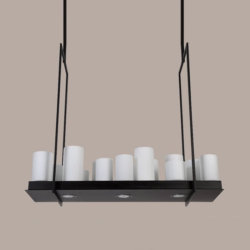 Candle Chandelier for Dining Room | Black Finish | Casalola Lights - Chandeliers