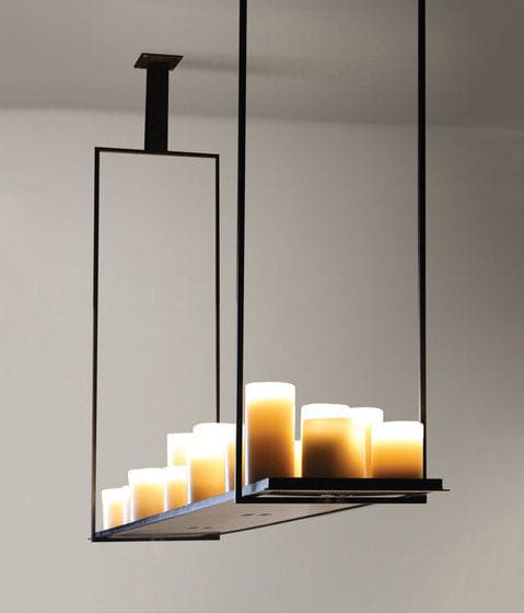 Candle Chandelier for Dining Room | Black Finish | Casalola Lights - Chandeliers