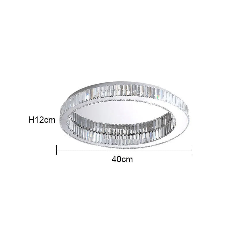 Low Ceiling Flush Mount | Luxury Light Fixtures | Crystal Lamps | Casalola