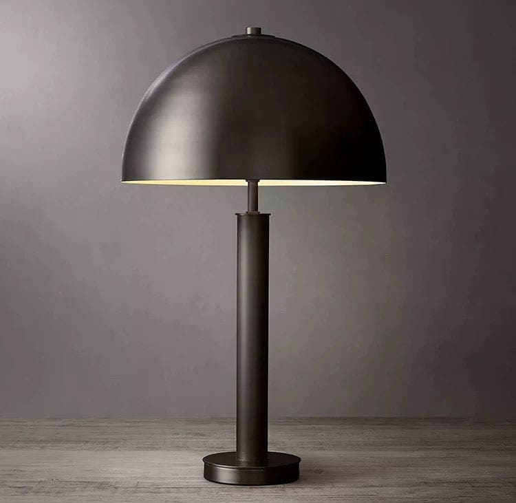 Mid-century Modern Table Lamp for Bedroom & Living Room | Brass Finish | Casalola Lights - Lamps