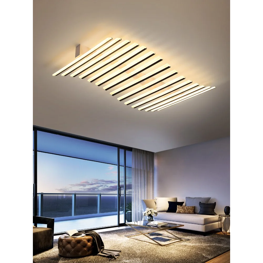 Modern Flush Mount | Multi Led Bar Ceiling Lamps | Low Lighting | Casalola