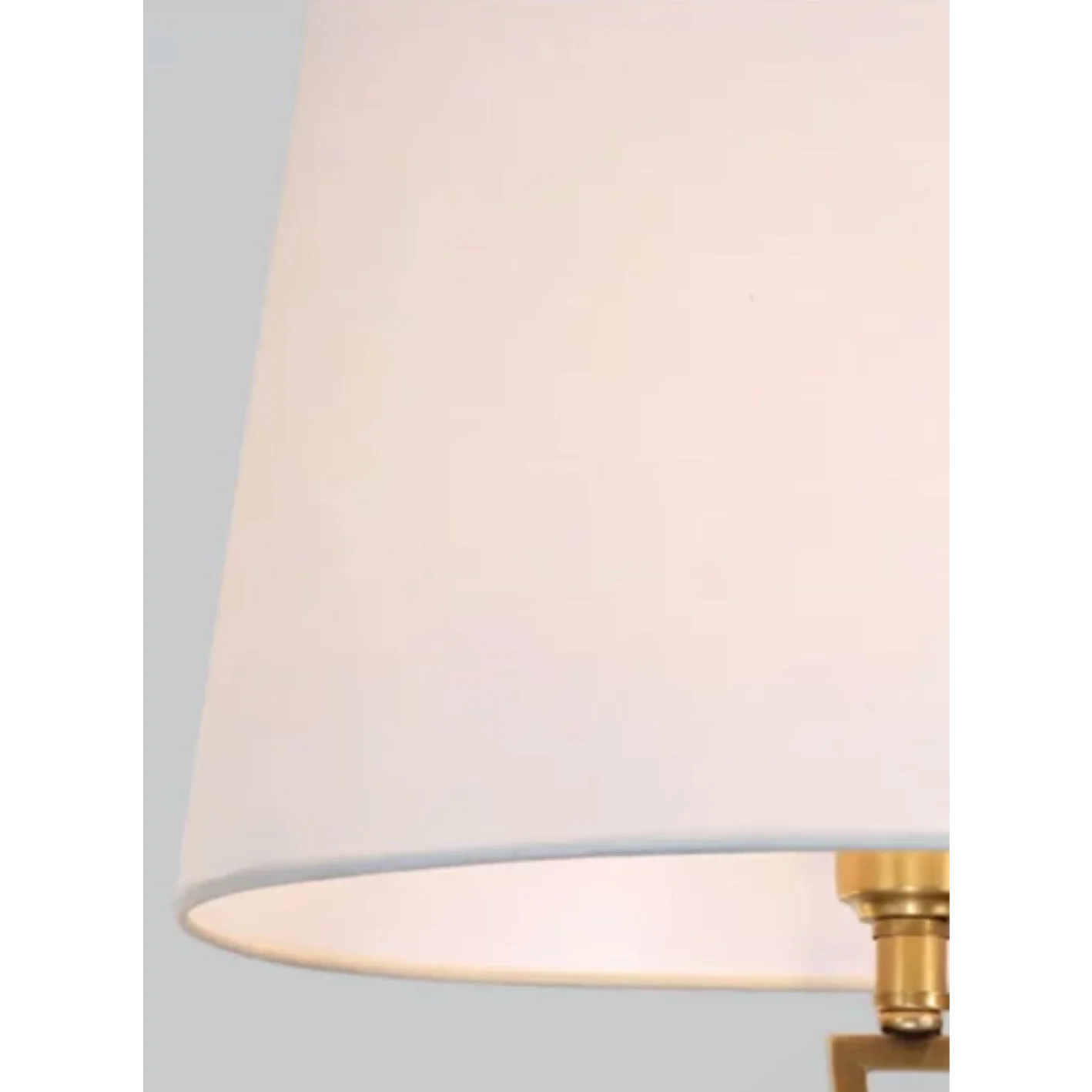 Brushed Brass Geometric Table Lamp | Designer Modern Lighting for Living Room