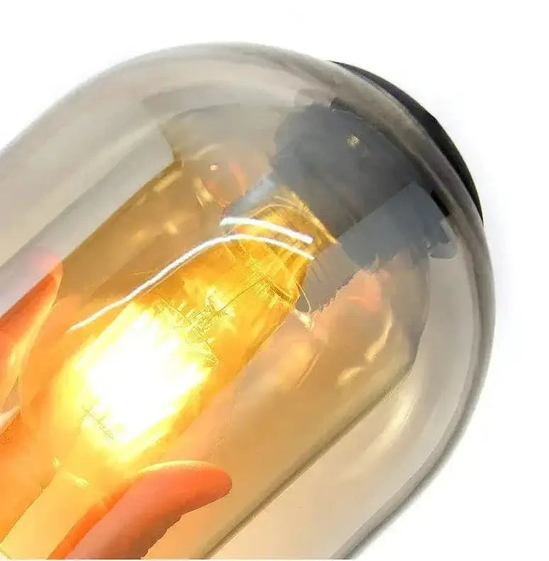 Modern Glass Kelsin Pendant Lamp for Bedside Living Room Kitchen Island Dining - Lamps
