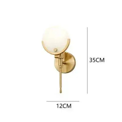 Decorative Marble Wall Lights for Living Room Bedroom - Sconces