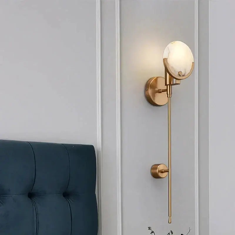 Decorative Marble Wall Lights for Living Room Bedroom - Sconces