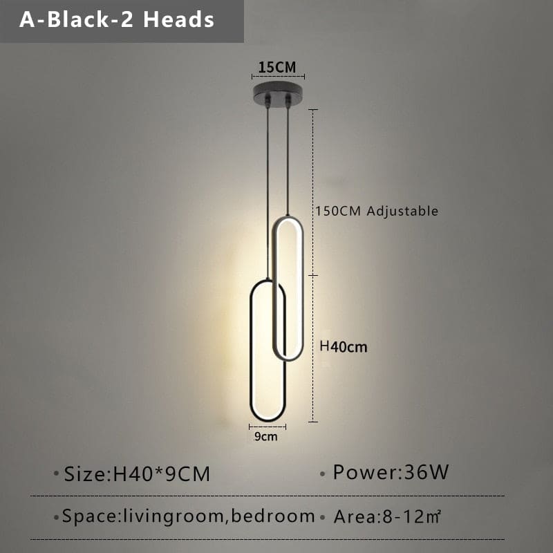 Modern Pendant Lighting | Metal Ring Led Gold Ceiling Light Fixtures | Casalola - Lamps
