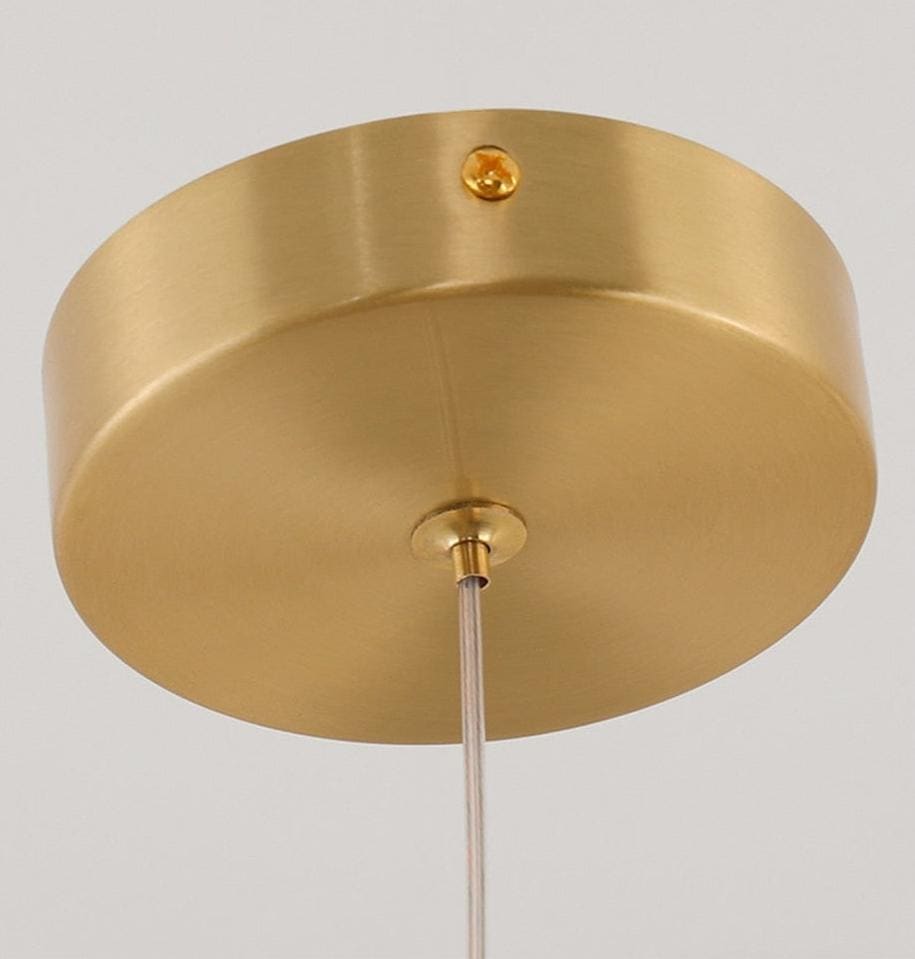 Modern Pendant Lighting | Metal Ring Led Gold Ceiling Light Fixtures | Casalola - Lamps