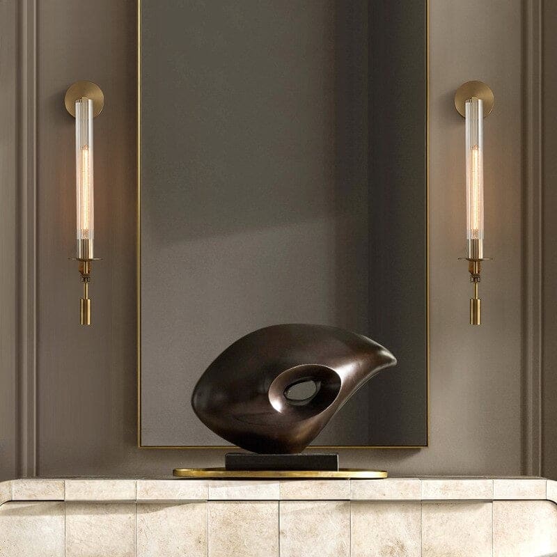 Candle Wall Sconces for Living Room Dining Hotel - Vintage Decor