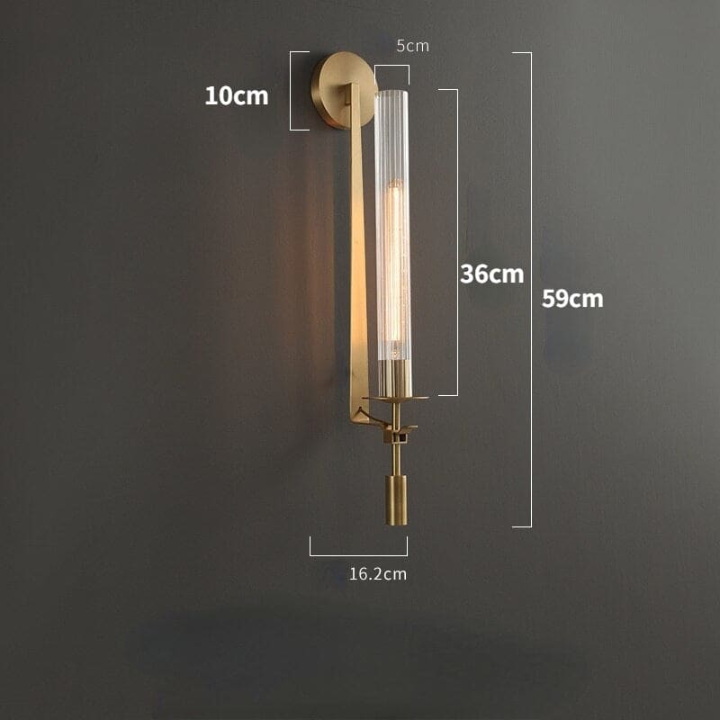 Candle Wall Sconces for Living Room Dining Hotel - Vintage Decor