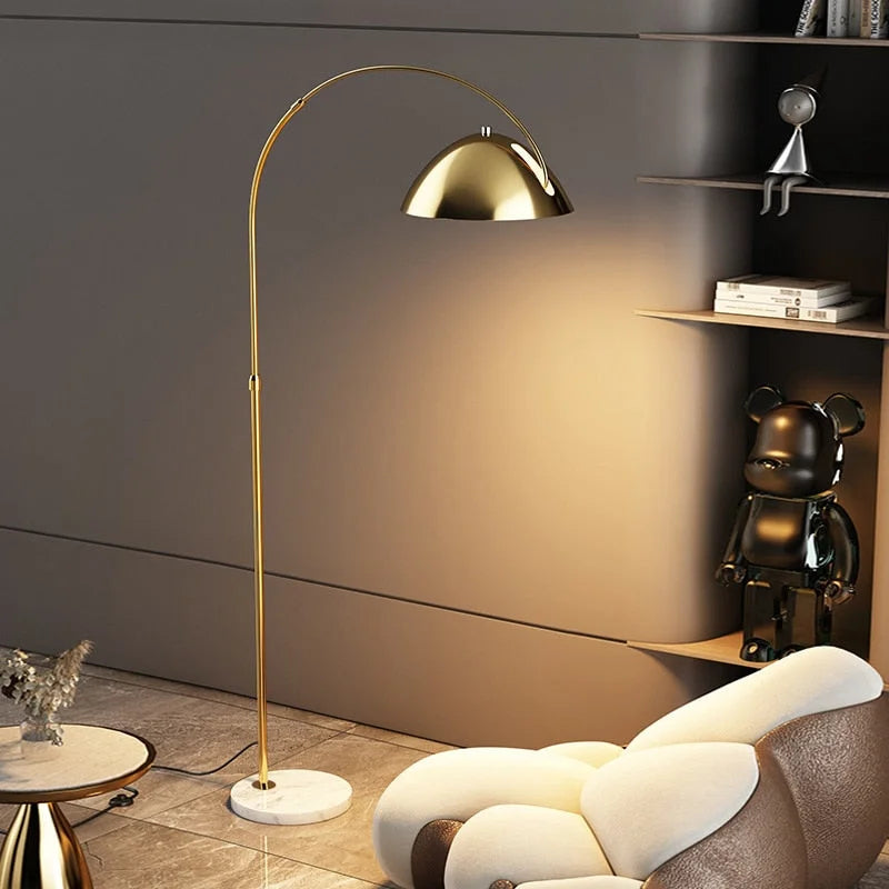 Contemporary Arc Floor Lamp | Living Room | Casalola