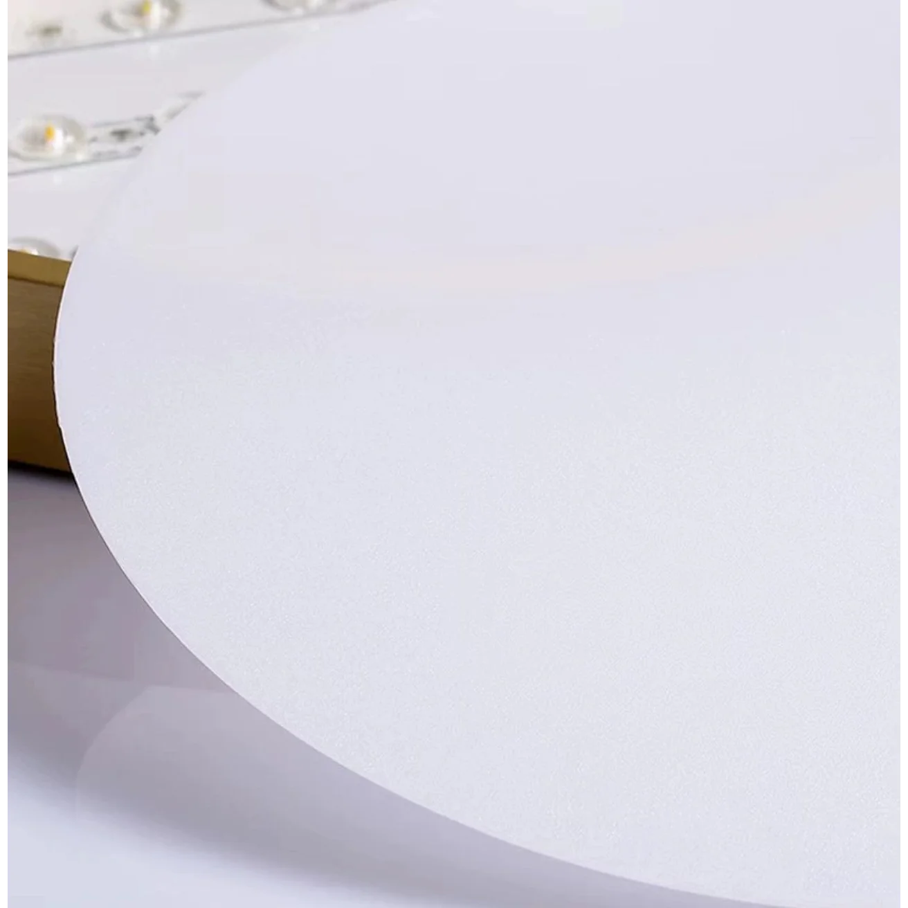 Modern Minimalism Copper Flush Mount Ceiling Light for Low