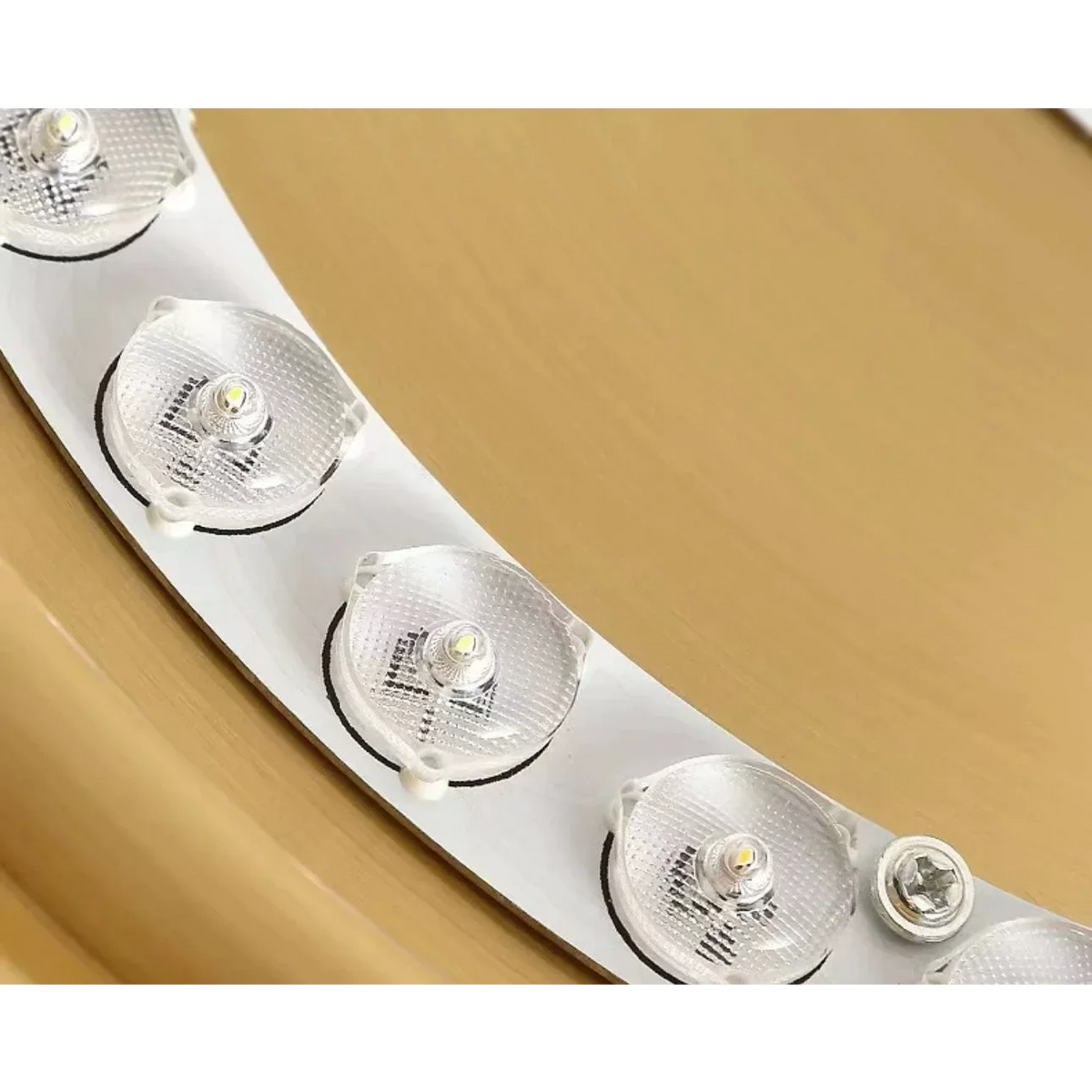 Brass Flush Mount Ceiling Light for Bedroom and Hallway | Ultra Slim 1.6 in 11.8 15.7 or 19.7 Led Casalola Lights