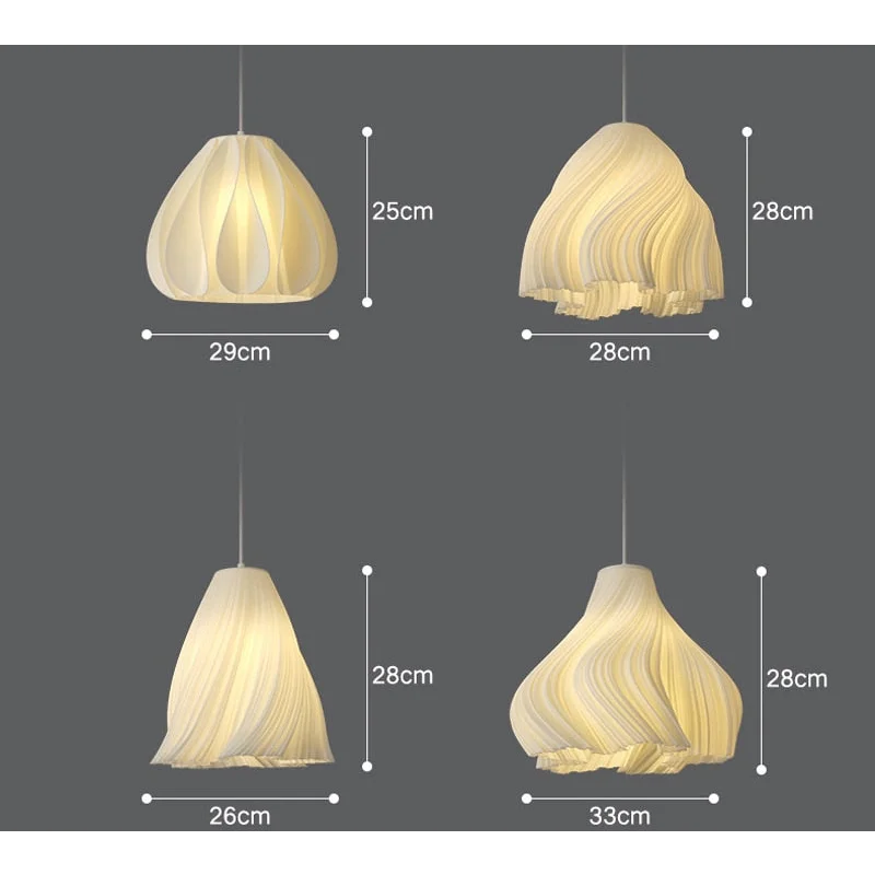 Modern Pendant Lighting | Hanging Lights for Kitchen | White Minimalist Ceiling | Casalola