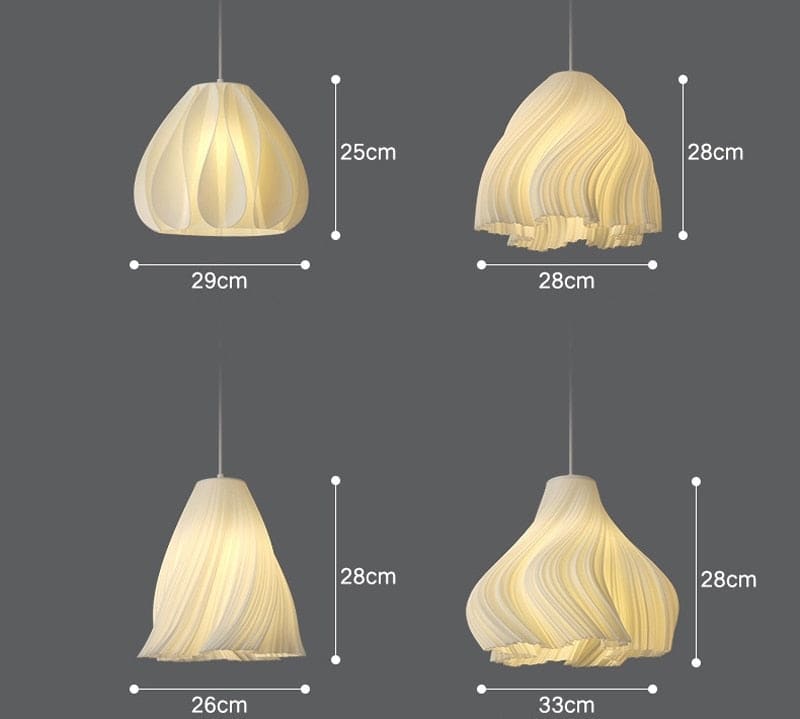 Modern Pendant Lighting | Hanging Lights for Kitchen | White Minimalist Ceiling | Casalola - Lamps