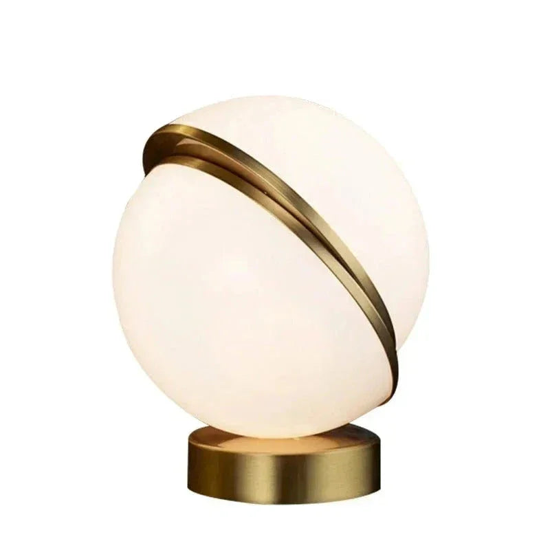 Modern Table Lamp | for any Room | Round Glass | Casalola - Lamps