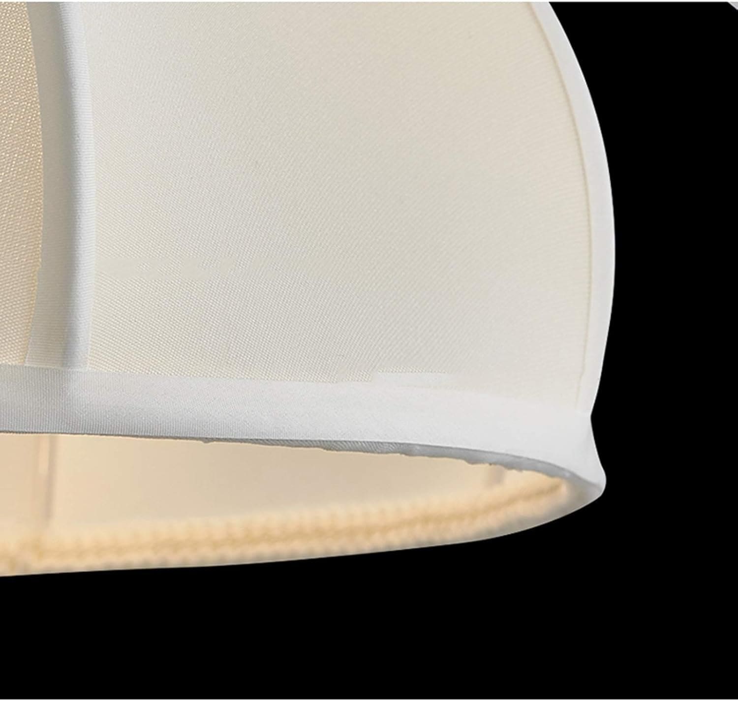 Modern Table Lamp with White Fabric Shade and Brass Accents – Elegant Lighting for Bedroom or Living Room - Lamps