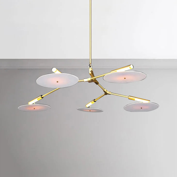Modern Ufo Chandelier | Contemporary Ceiling Lamp for Living Room Dining Kitchen Island