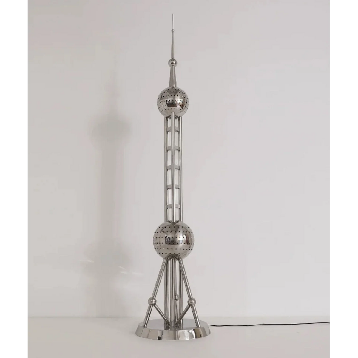 Steel Floor Lamp 200cm | Modern Led Tower Standing Minimalist Living Room & Office Casalolalights Luxury Lamps