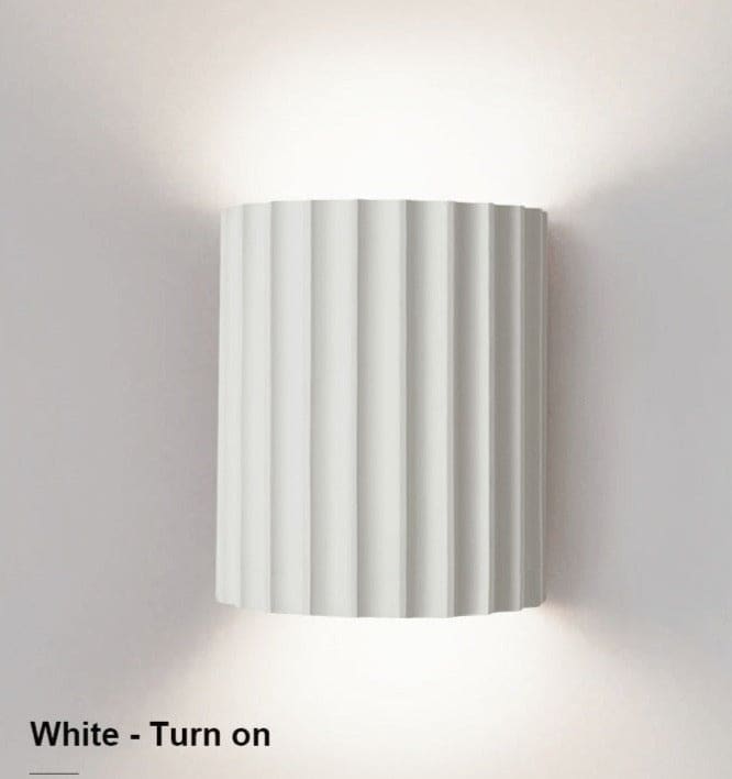 Ceramic Wall Light Fixtures 4 Colors Green Grey White for Living Room Bedroom Stairs Hall - Sconces