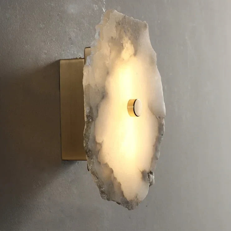 Genuine Marble Disc Wall Sconce Brass | 1 to 9 Discs Living Room Art Staircase Feature Casalola Lights Luxury Lamps