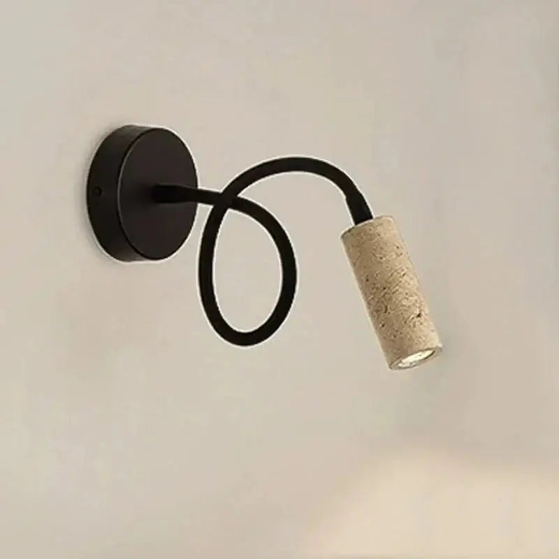 Natural Marble Wall Lamp for Living Room Bathroom Kitchen - Sconces