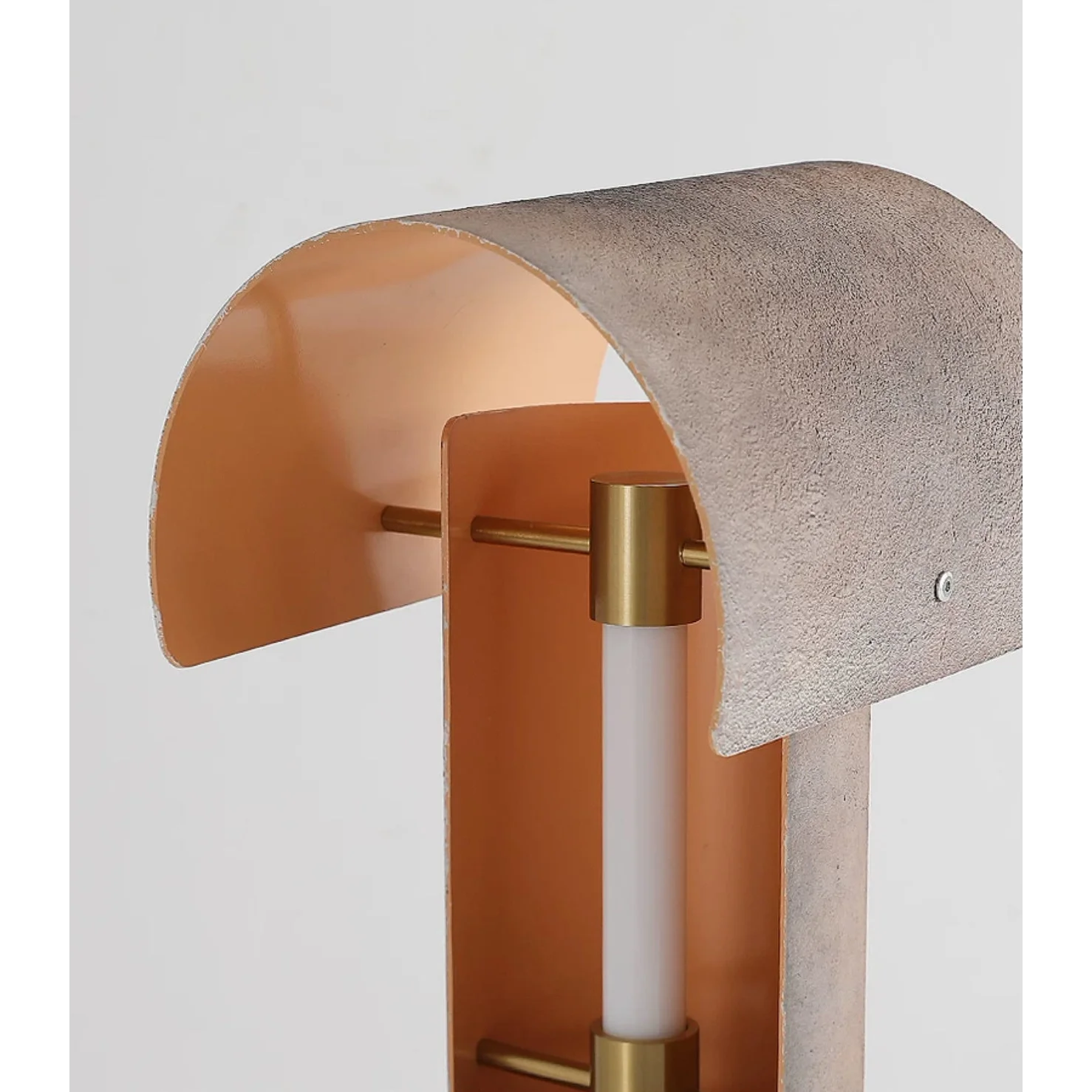 Industrial Art Deco Accent Table Lamp for Bedroom Living Room or Office