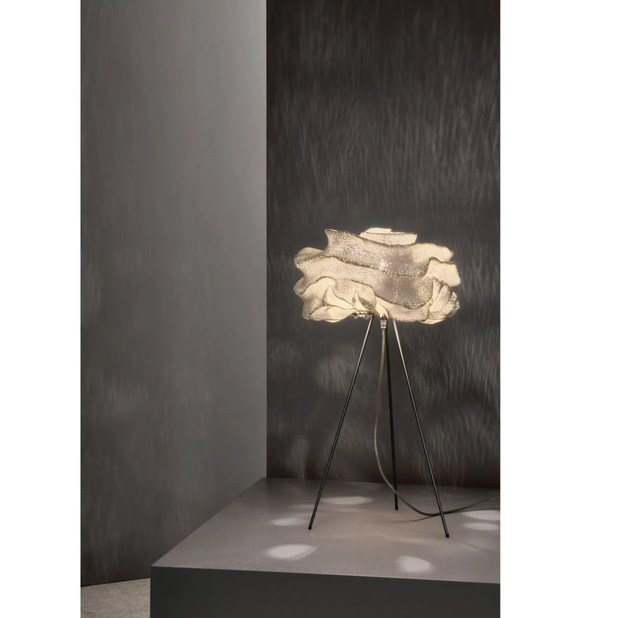 Nuvoloso floor lamp beside seating