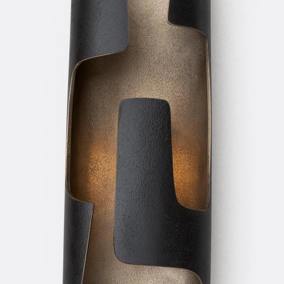 Black Curved Wall Sconce | Modern Light Fixture for Hallways & Bedrooms Casalolalights Luxury Lamps Interior Designers