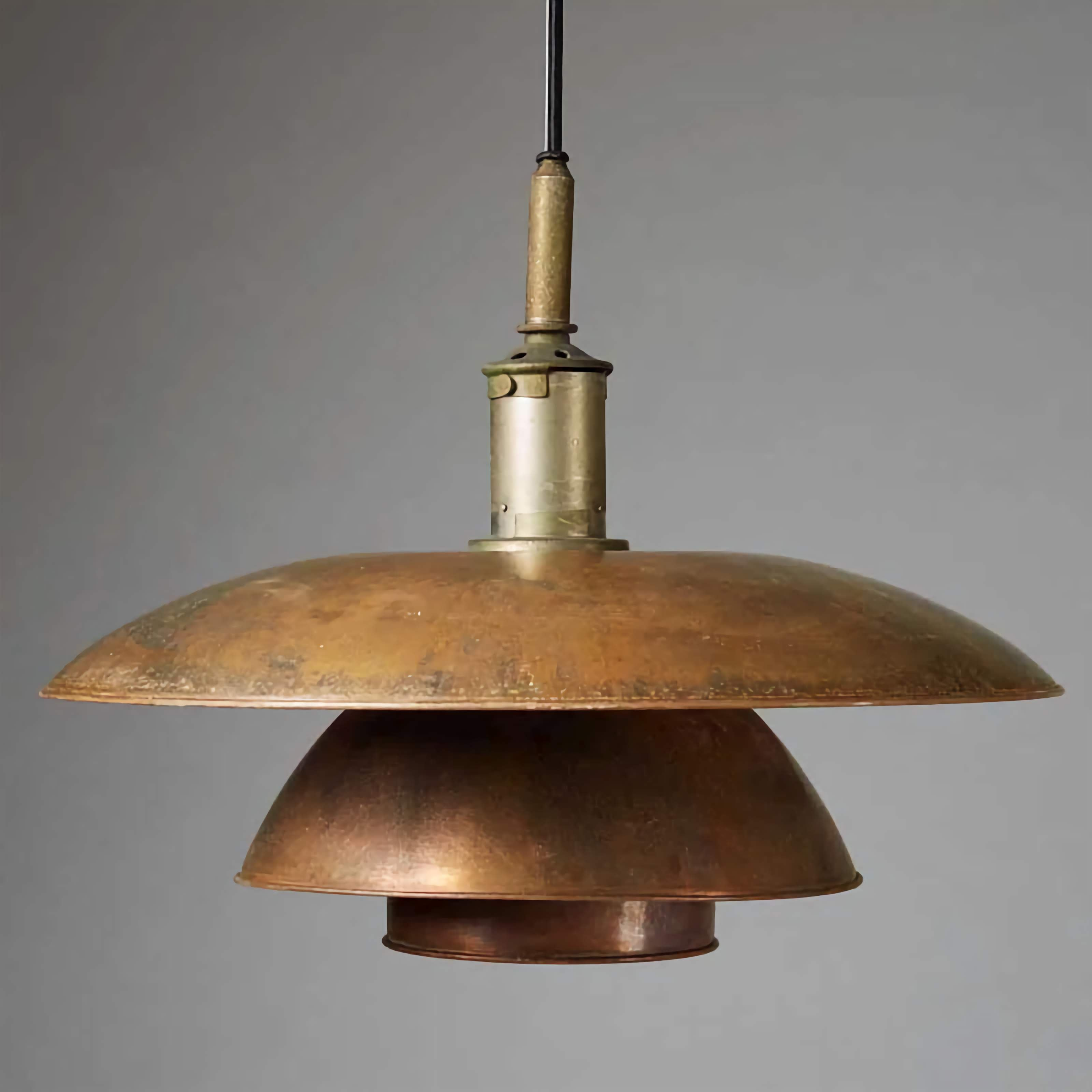PH5 TIERED COPPER PENDANT LIGHT | CLAGPHS02 - Pendant lamps