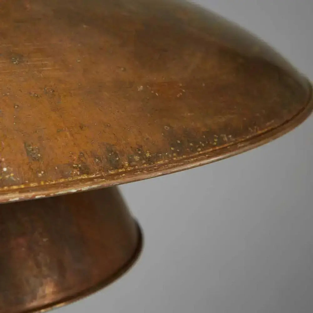 Ph5 Tiered Aged Copper Pendant Light | Mid-century Industrial Design - Lamps