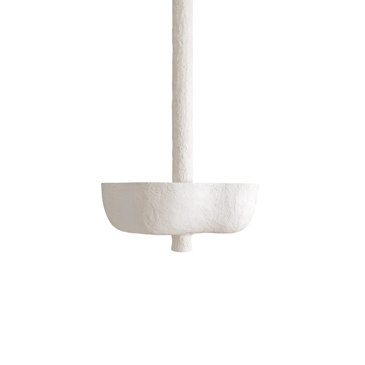Plaster Pendant Light for Entryway or Dining Room | Hand Troweled Bowl 39 x 24 Inch Soft Ambient Casalola Lights Luxury
