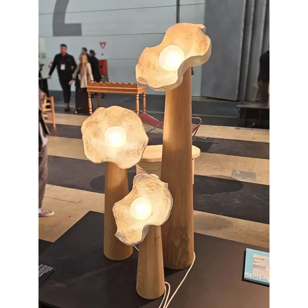 Plaster Petal Floor Lamp | Casalola Organic Sculptural Lighting - Lamps